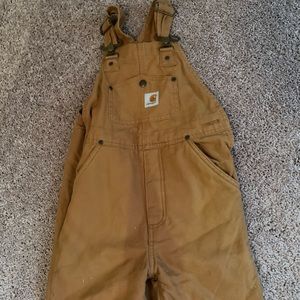 Size 6 carhartt bibs insulated